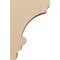Ekena Millwork 7"W x 14"D x 21"H Classic Diane Rough Cedar Woodgrain TimberThane Corbel, Primed Tan CORUR07X14X21DIARCPR - alternate 6